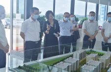 江门市市场监督管理局考察团一行赴新州美谷考察调研